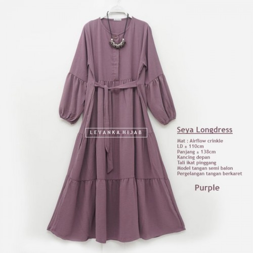 SEYA-016 Longdress Airflow Crinkle